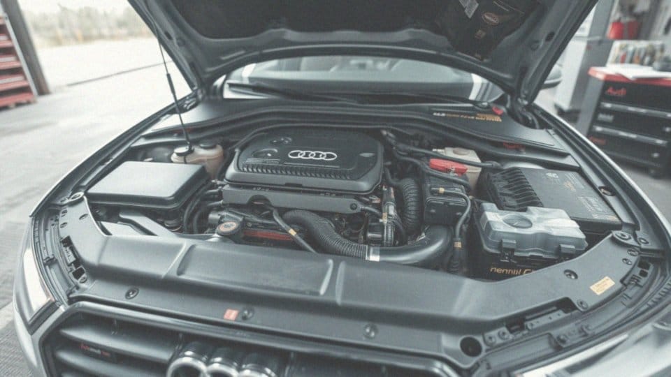 Dlaczego niektóre Audi A6 C6 mają dodatkowy akumulator?