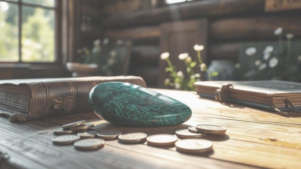 W jaki sposób malachit przyciąga pieniądze i dobrobyt?