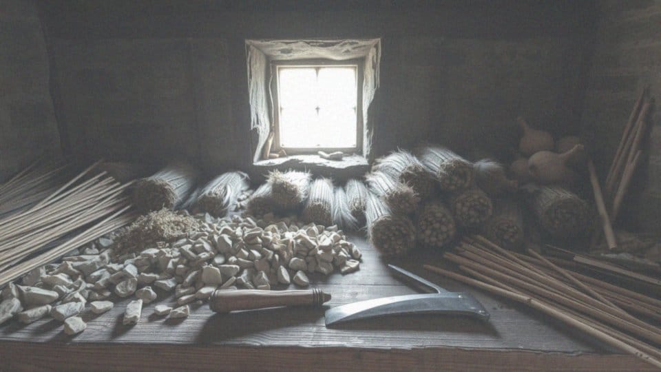 Jakie materiały są niezbędne do wytworzenia strzał?