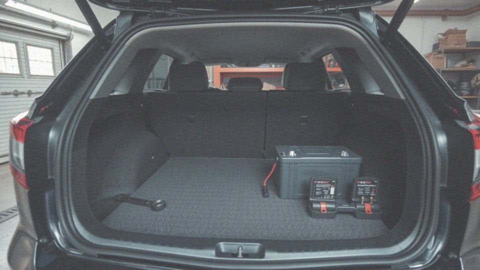 Jakie są zalecenia dotyczące montażu akumulatora w Audi A6 C6?