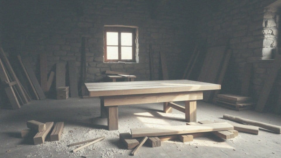Jak zrobić stół rzemieślniczy, aby wytworzyć łuk?