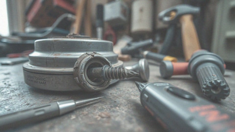 Jak zastosować wkrętak do usunięcia urwanej śruby?