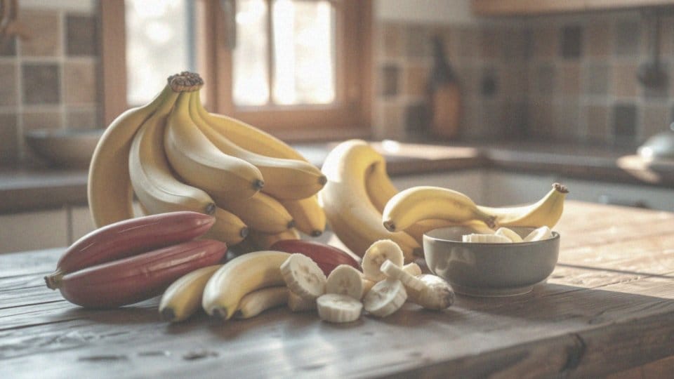 Jakie są różnice w wadze między odmianami bananów?