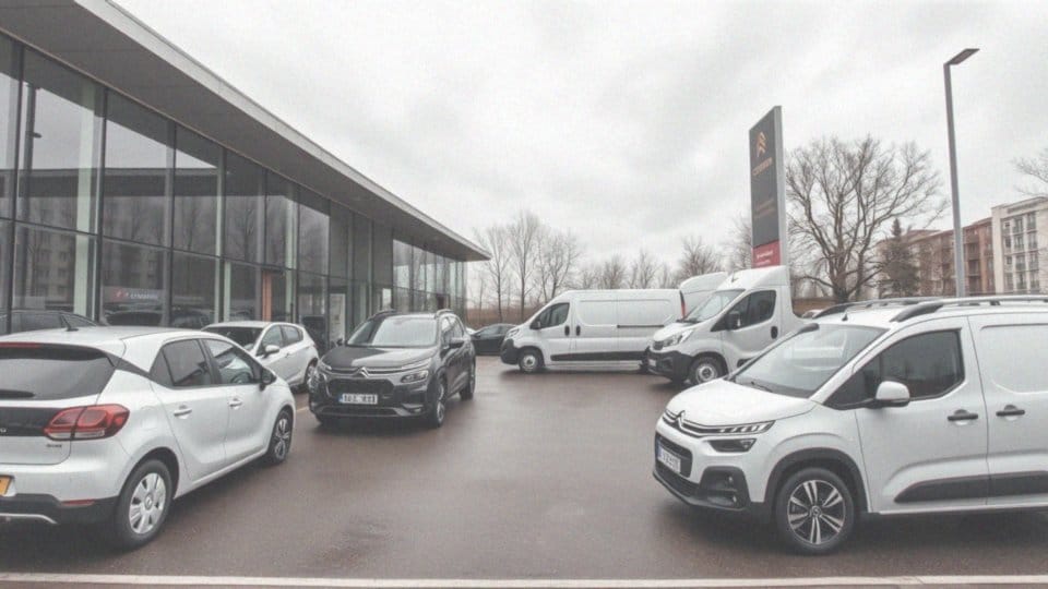 Jakie typy pojazdów oferuje Citroen?