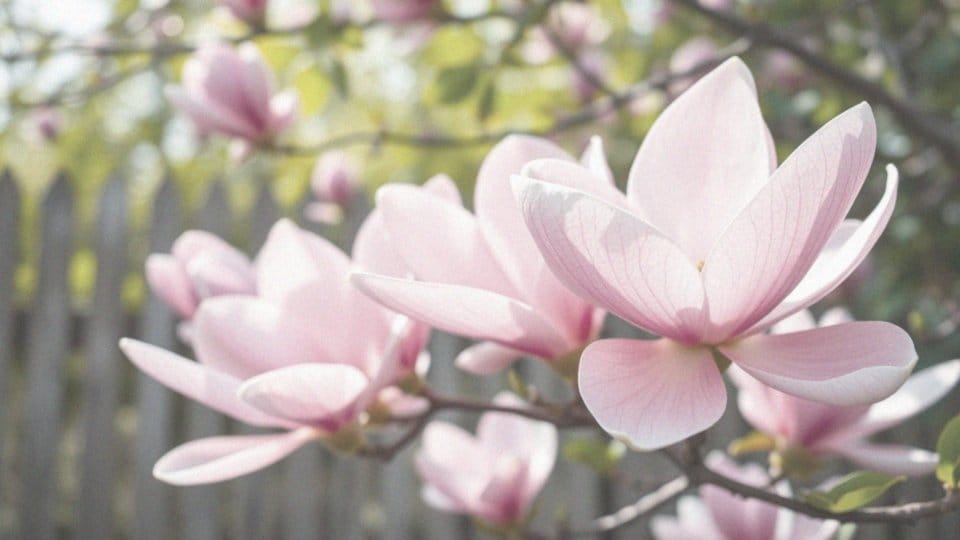 Jakie są różne odmiany magnolii, które kwitną na różowo?