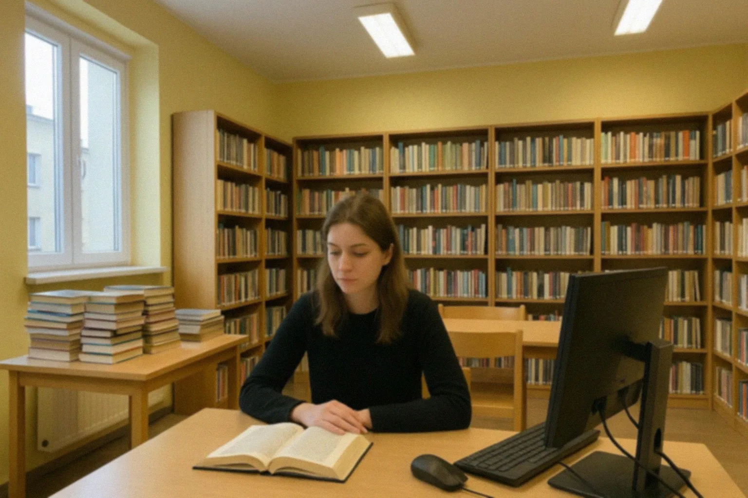 Uczniowie z klasy 0a zapoznali się z wielkanocnymi tradycjami w kruszwickiej bibliotece